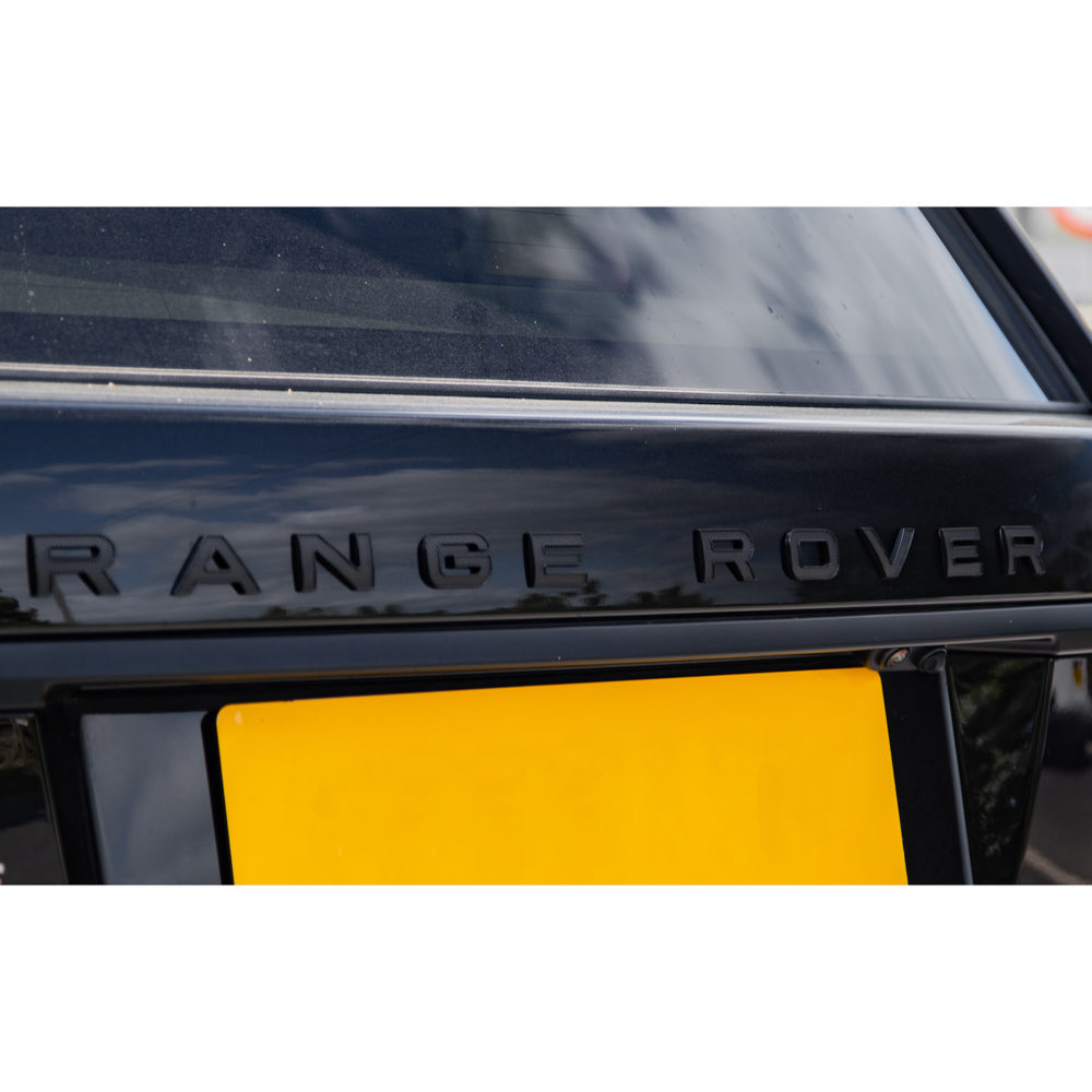 Range Rover Lettering