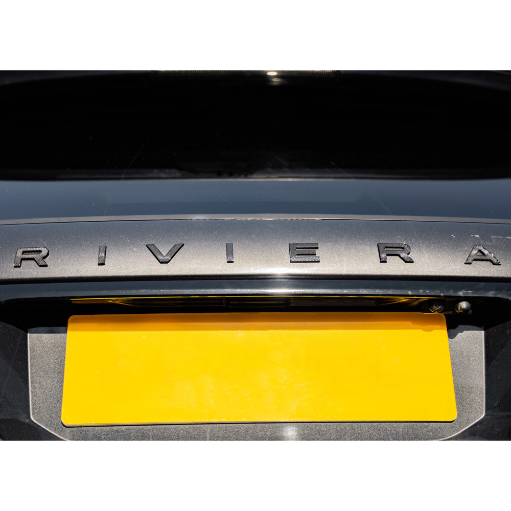 Riviera Range Rover Bonnet Lettering